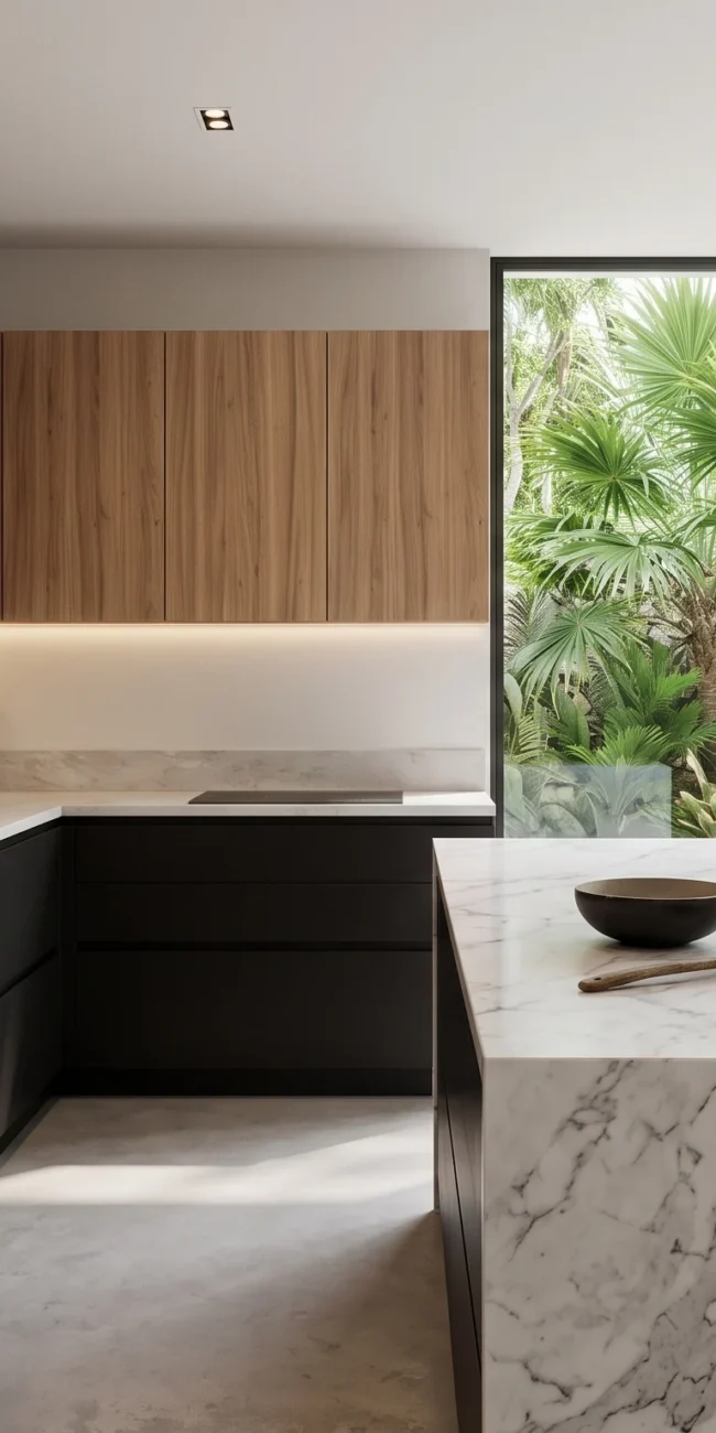 proyecto CAVU - detalle cocinas e isla